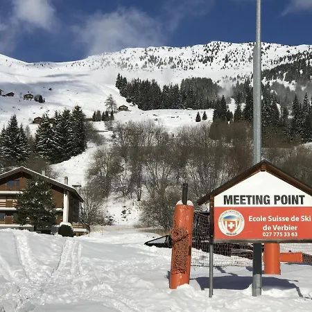 Appartamento Alpine Chic Penthouse The Location In Verbier